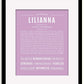 Frame Options | Lilac | Black Frame, Matted