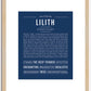 Lilith | Name Art Print