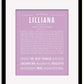 Frame Options | Lilac | Black Frame, Matted