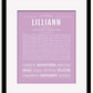 Frame Options | Lilac | Black Frame, Matted