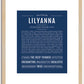 Lilyanna | Name Art Print