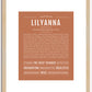 Lilyanna | Name Art Print