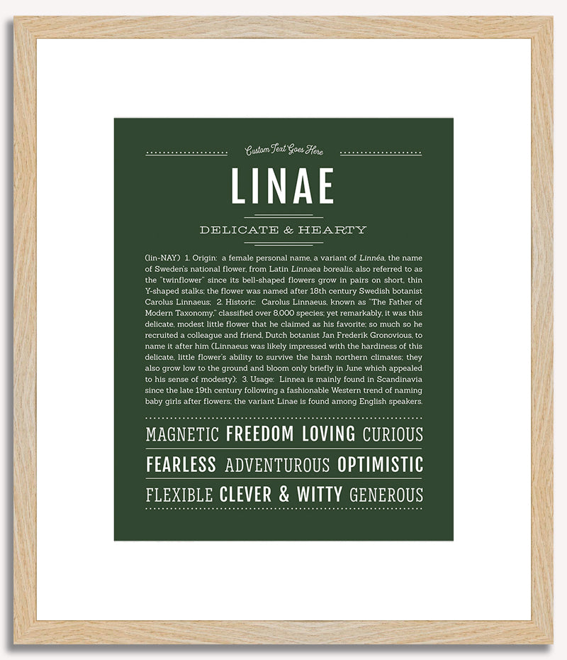 Linae | Name Art Print