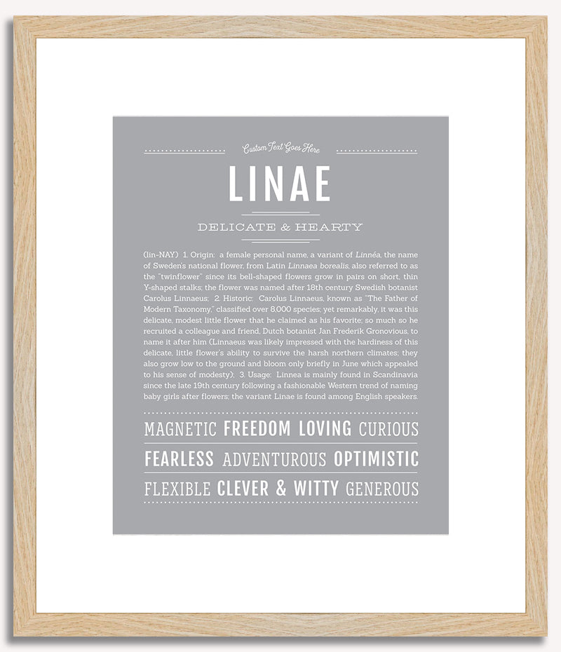 Linae | Name Art Print