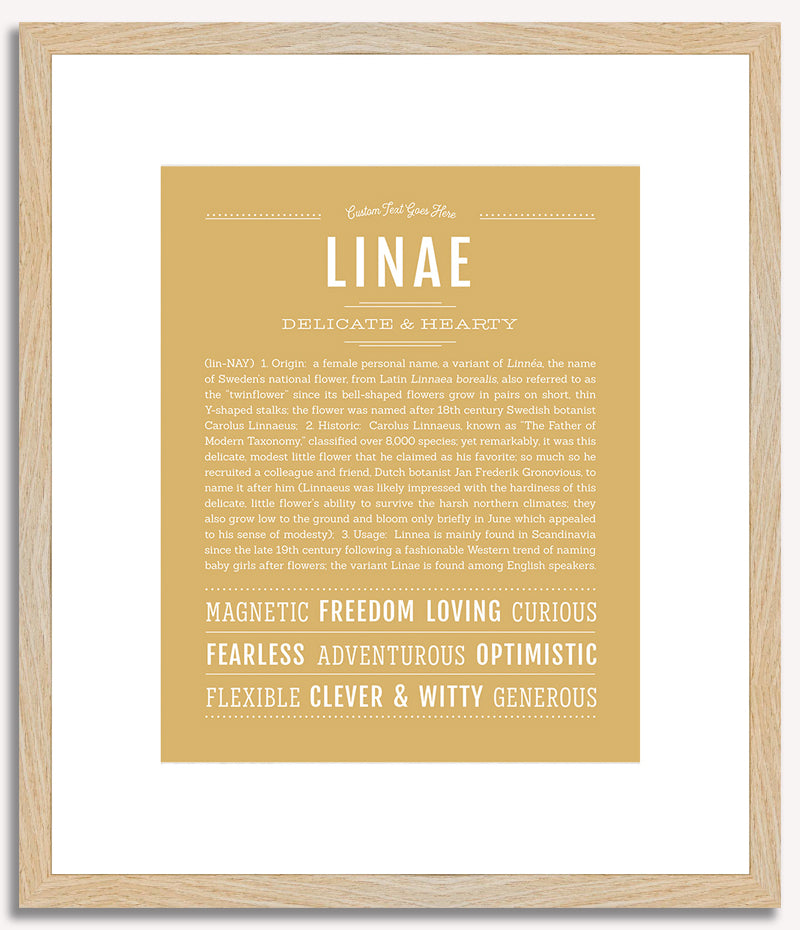 Linae | Name Art Print