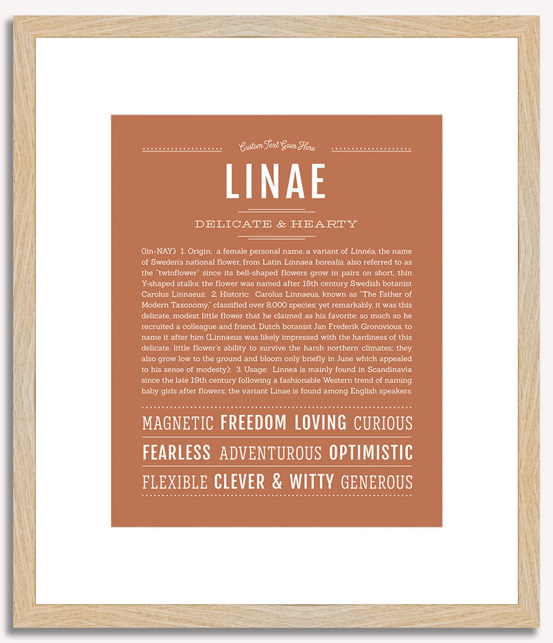 Linae | Name Art Print