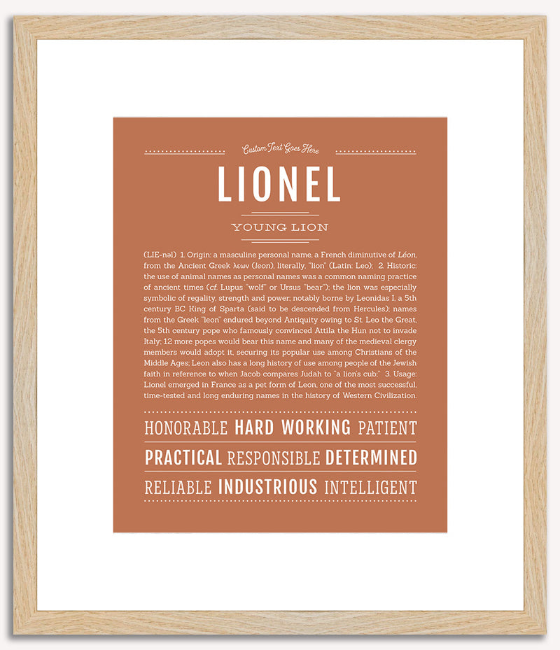 Lionel | Name Art Print