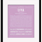 Frame Options | Lilac | Black Frame, Matted