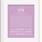 Frame Options | Lilac | White Frame, Matted