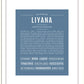 Liyana | Name Art Print