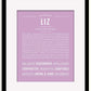 Frame Options | Lilac | Black Frame, Matted