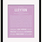 Frame Options | Lilac | Black Frame, Matted