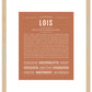 Lois | Name Art Print