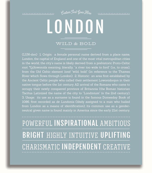 Frame Options | Powder Blue | No Frame