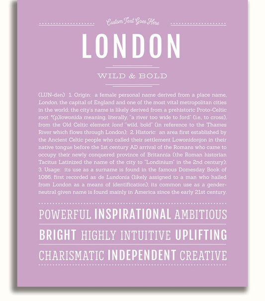 Frame Options | Lilac | No Frame