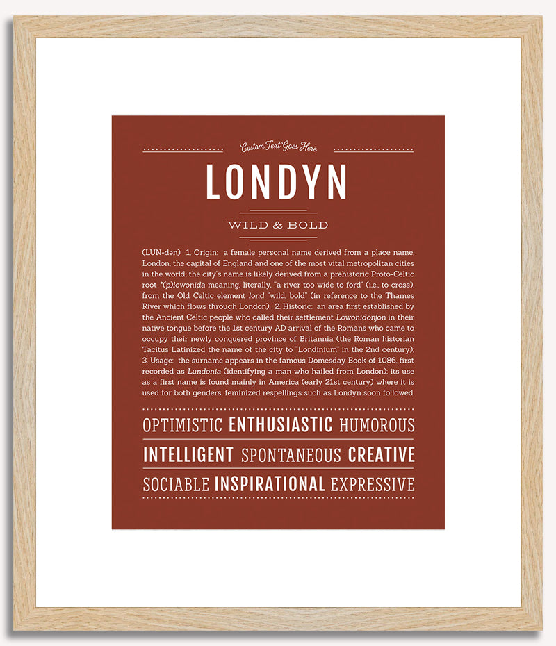 Londyn | Name Art Print