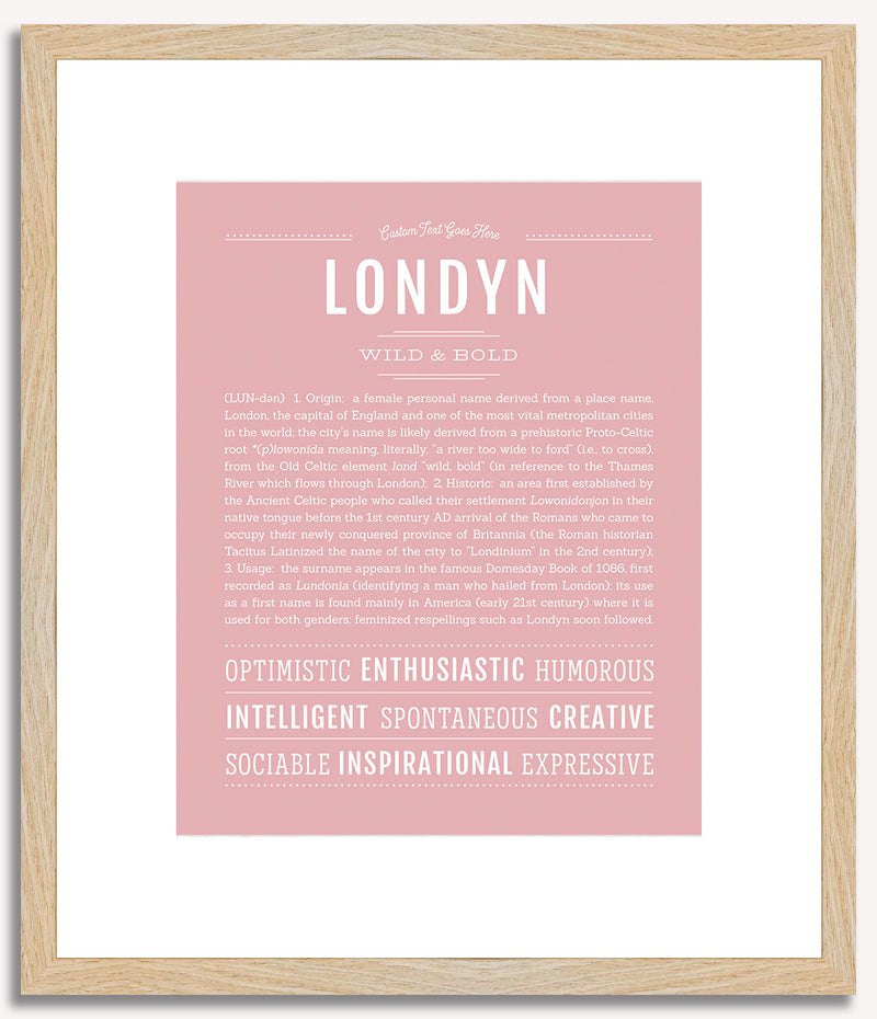 Londyn | Name Art Print