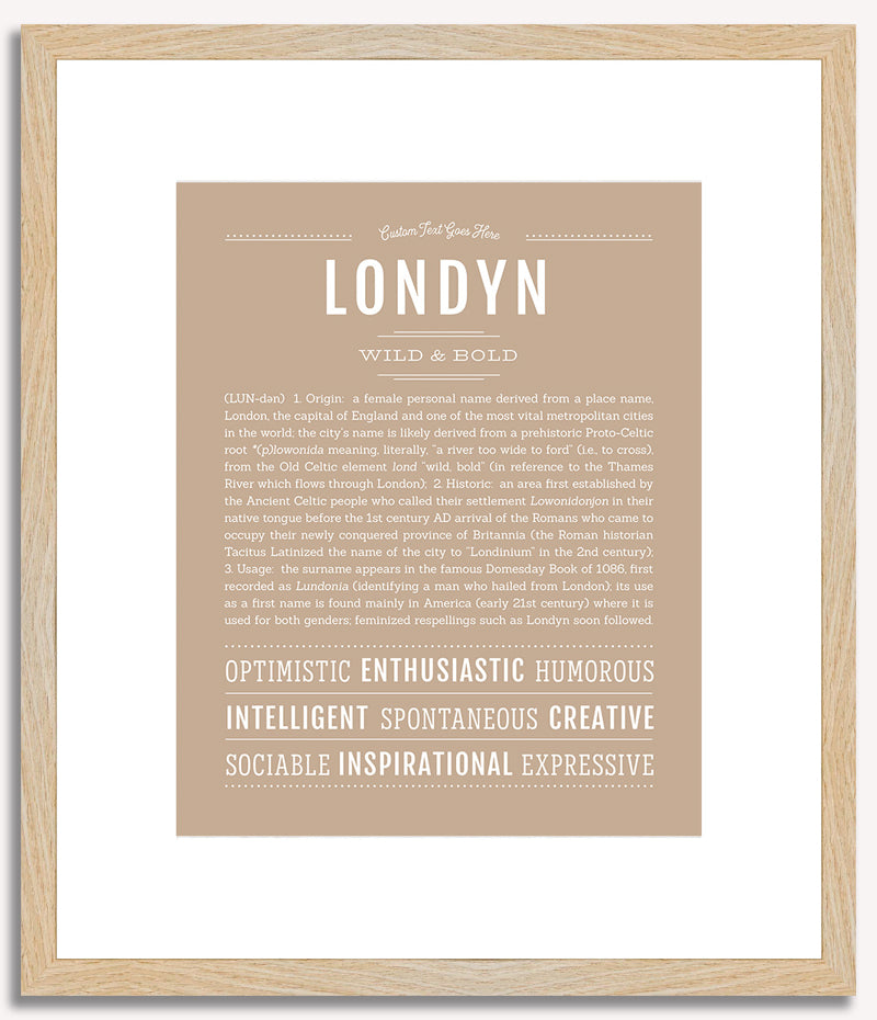 Londyn | Name Art Print