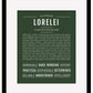Lorelei | Name Art Print