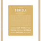 Lorelei | Name Art Print