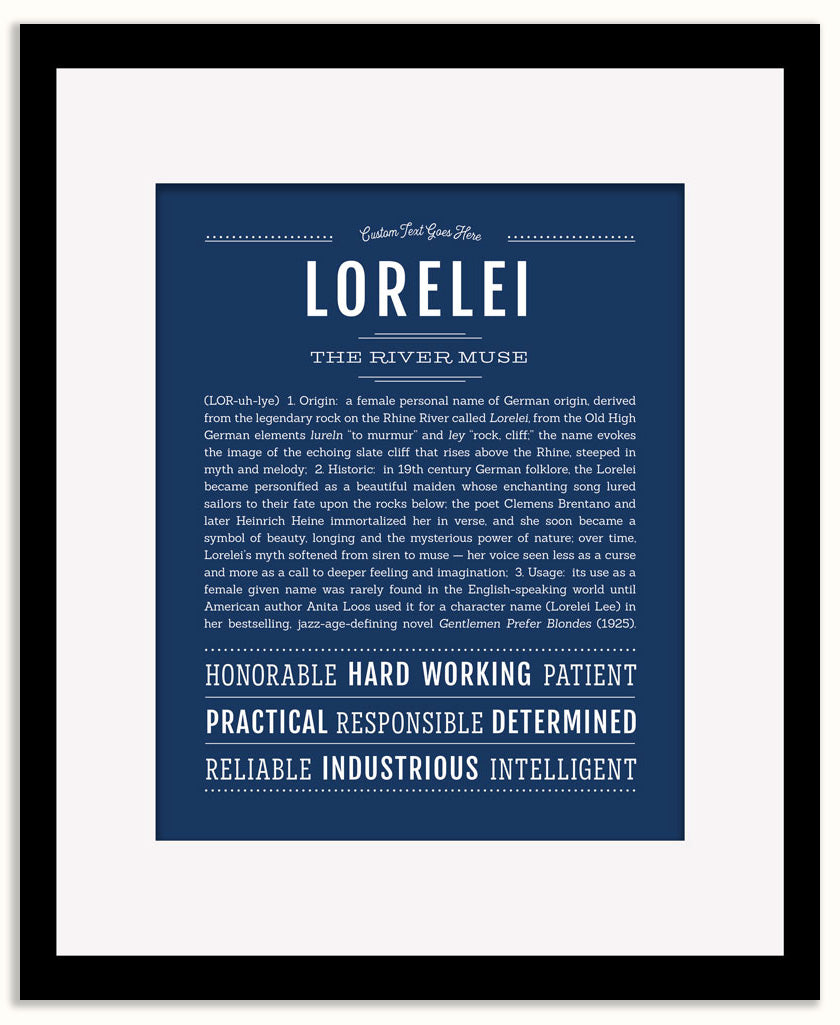 Lorelei | Name Art Print