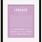 Frame Options | Lilac | Black Frame, Matted