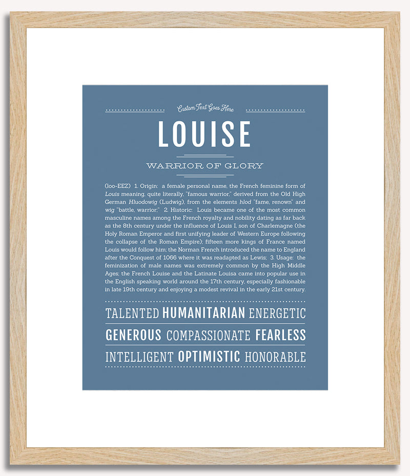 Louise | Name Art Print