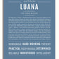 Frame Options | Steele Blue | White Frame, Matted