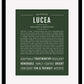 Lucea | Name Art Print