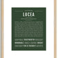 Lucea | Name Art Print