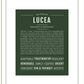 Lucea | Name Art Print