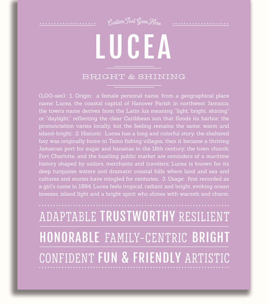 Frame Options | Lilac | White Frame, Matted