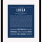 Lucea | Name Art Print