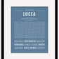 Lucea | Name Art Print