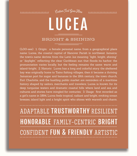 Frame Options | Terra Cotta | White Frame, Matted