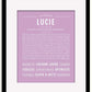 Frame Options | Lilac | Black Frame, Matted