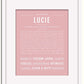 Frame Options | Dusty Rose | White Frame, Matted