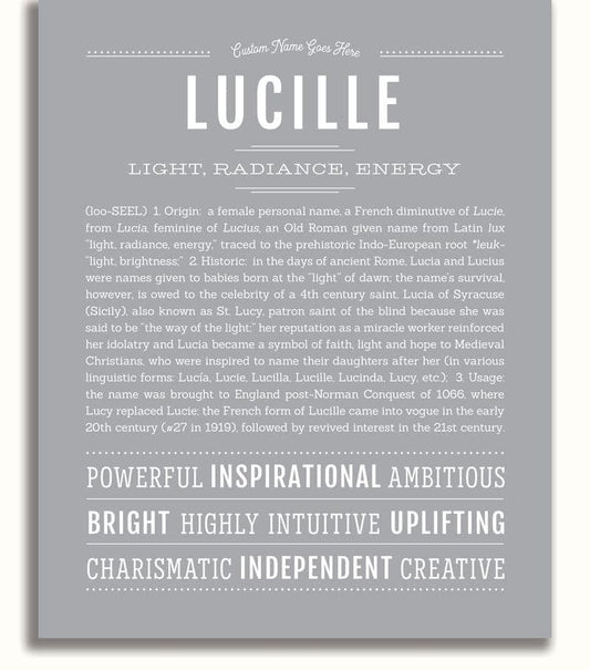 Frame Options | Light Gray | No Frame