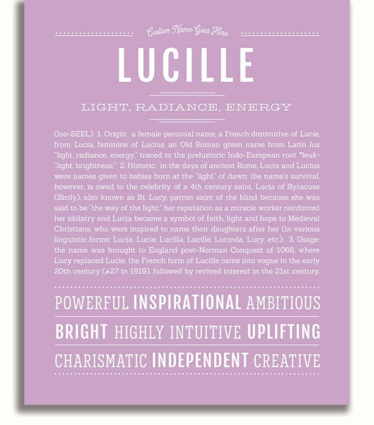 Frame Options | Lilac | No Frame