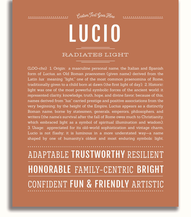 Frame Options | Terra Cotta | White Frame, Matted