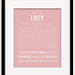 Frame Options | Dusty Rose | Black Frame, Matted