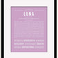 Frame Options | Lilac | Black Frame, Matted