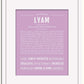 Frame Options | Lilac | White Frame, Matted