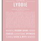 Frame Options | Dusty Rose | White Frame, Matted