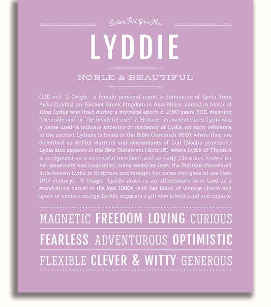 Frame Options | Lilac | White Frame, Matted