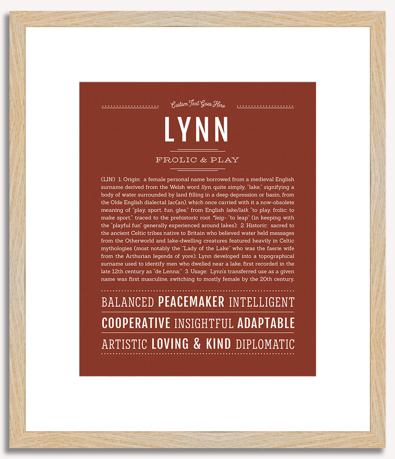 Lynn | Name Art Print