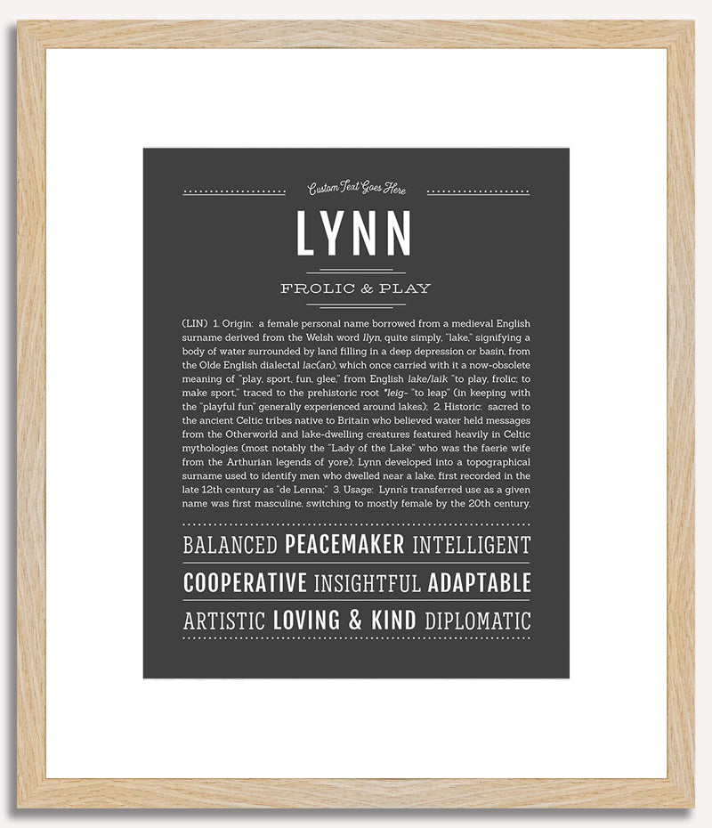 Lynn | Name Art Print