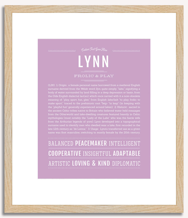 Lynn | Name Art Print