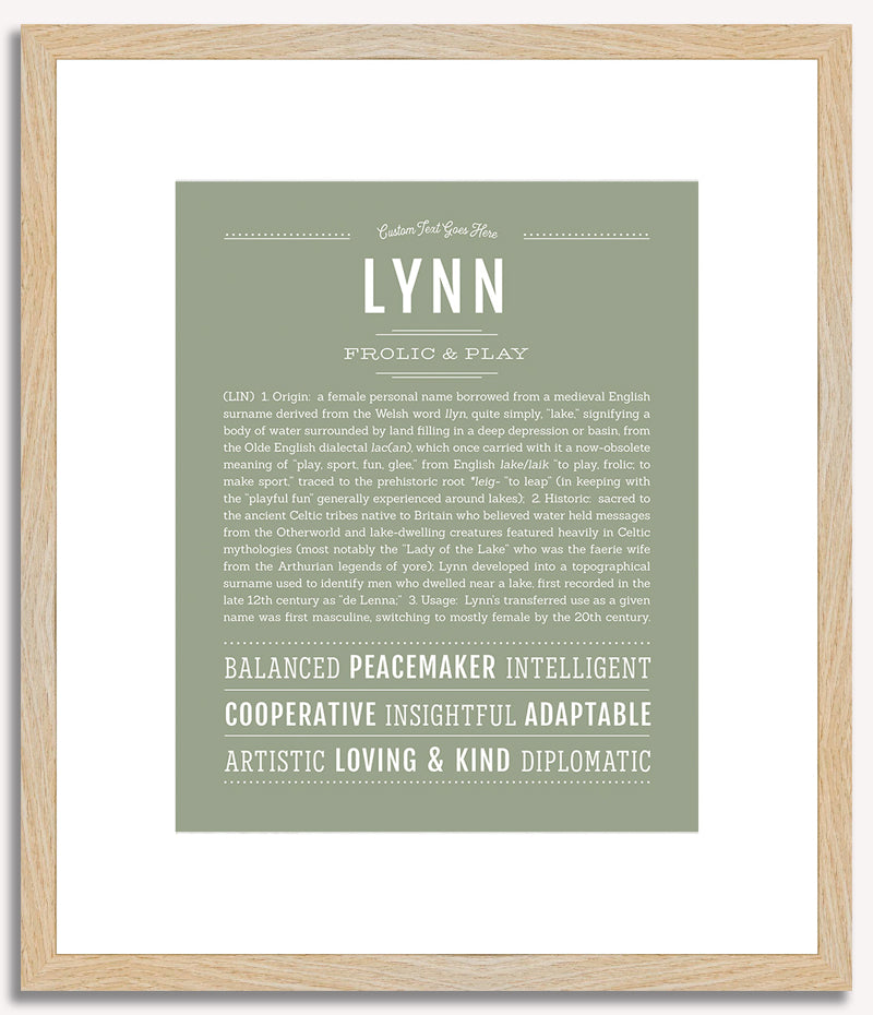 Lynn | Name Art Print