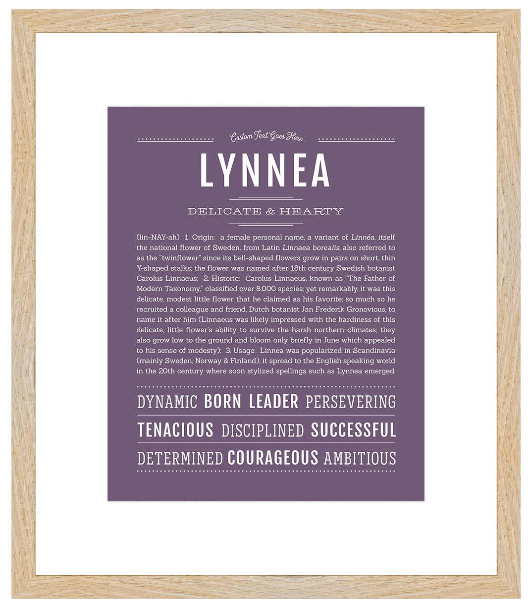 Lynnea | Name Art Print